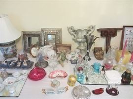 Glassware, collectibles, more
