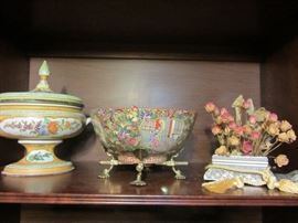 Beautiful porcelain items