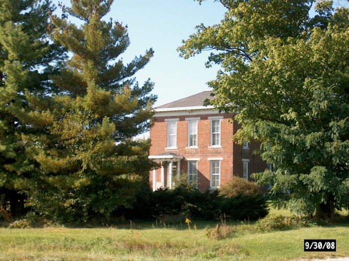 Simpson-Breedlove House. Indiana Landmarks, National Register