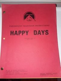 Script from Happy Days