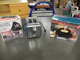 Blender, Toaster, and Fondue