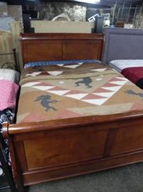 Queen Sleigh Bed