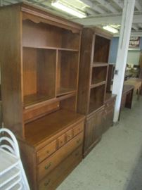 Dressers with bookcase