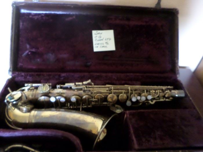 Vintage Conn Alto Sax in Original Velvet Lined Box