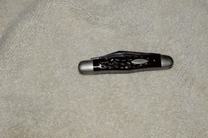 Vintage Case Whittler 6308 3 Blade Bone Pocket Knife
