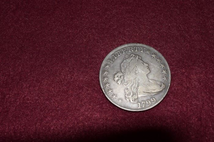 1799 Drapped Bust Silver Dollar