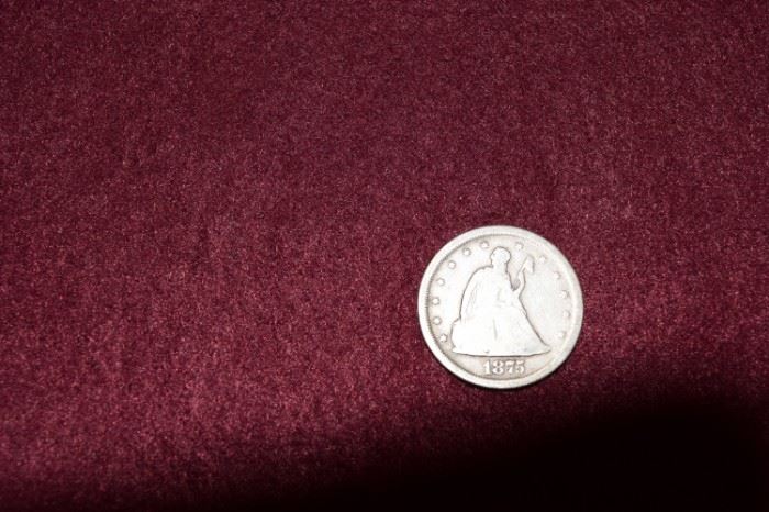 1875 20 Cent Piece