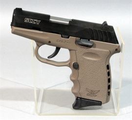 SCCY CPX-2 CBDE Pistol, 9mm, SN# 548689, Flat Dark Earth Frame, Carbon Black, Includes Box and Paperwork, New