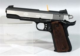 German Sport Guns GSG 1911 Pistol, .22 LR, SN# S205377, Adjustable 3 Dot Sight, Hard Case, & Paperwork, New