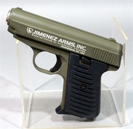 Jimenez Arms Model J.A. 380 Pistol, .380 Auto, SN# 418452, Cerakote Sniper Green, Includes Box & Paperwork, New