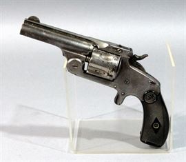 Antique Smith & Wesson S&W 2nd Model Single Action Top Break Revolver, .38, SN# 26800