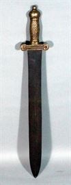 Nashville Plow Works Civil War CSA Confederate Artillery Short Sword Replica, 25.5"L