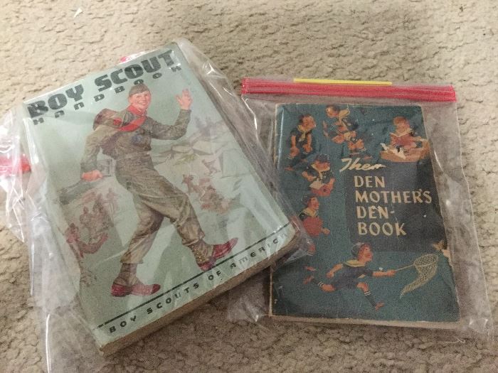 Boy Scout Handbook and Den Mother’s Book