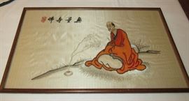 Silk (info regarding origins on back)