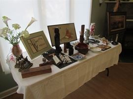 Chinese, Japanese, African collectibles
