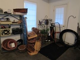 Baskets and Outdoor Decor