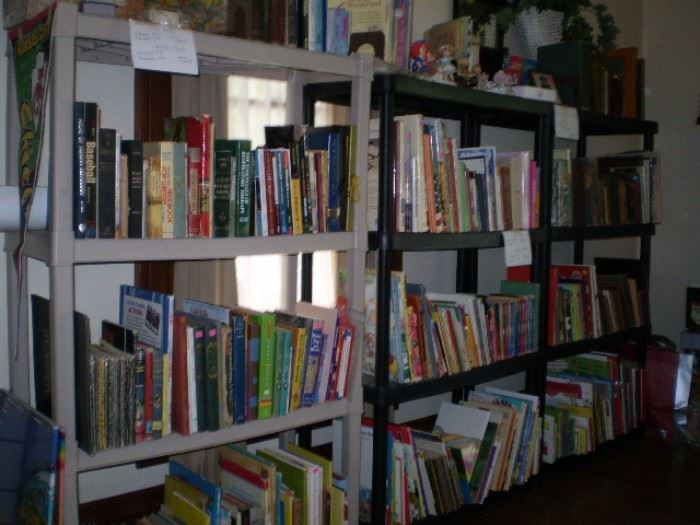 Many adult and children's books