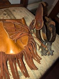 Spurs with Indian head pennies