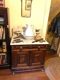 wash stand to bedroom suite