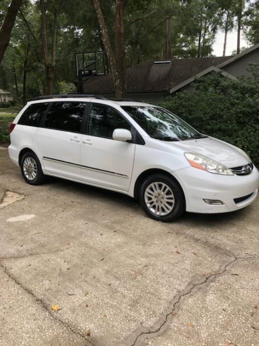 2007 Toyota Sienna Limited...has all the bells and whistles! Integrated DVD player, power everything, sun roof, built in window shades and hitch. Actual mileage: 126,732.