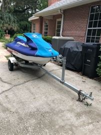 1997 Yamaha Waverunner, inboard motor and always fresh water run. Trailer and cover included. 