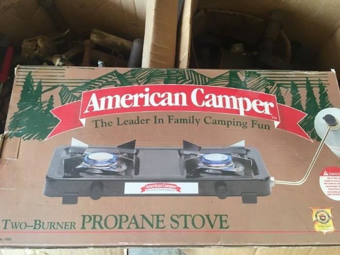 Propane camping stove