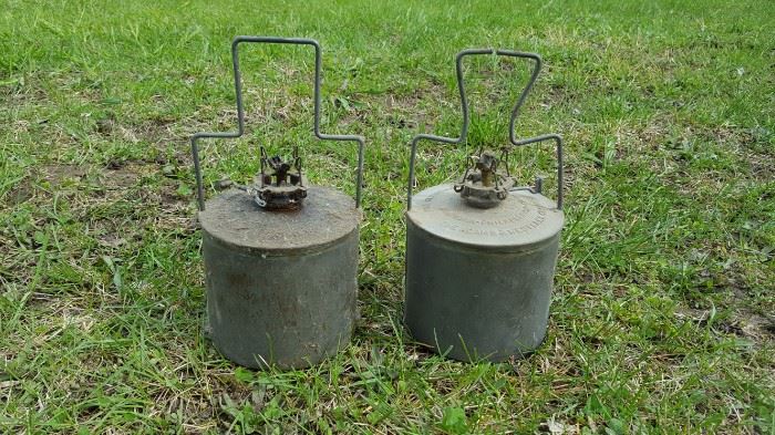 Vintage kerosene lanterns