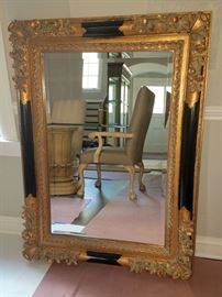 Large wall mirror