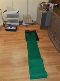 Golf putting set