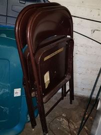 Folding chairs