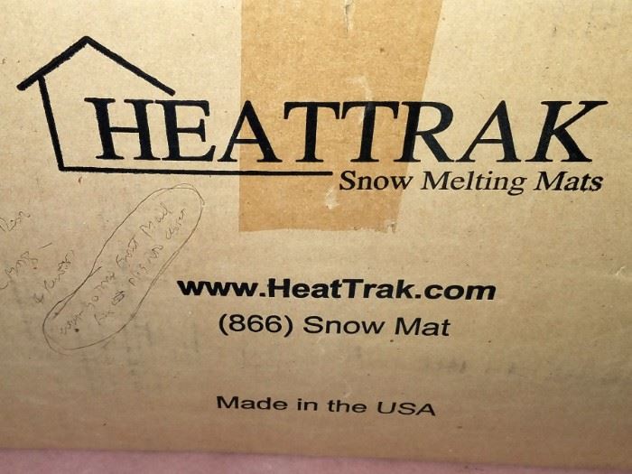 Snow melting mats