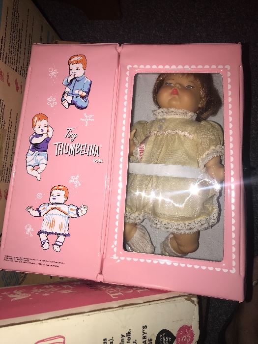 Vintage Thumbelina doll