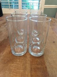 $10.00 Set of 6 water glasses 