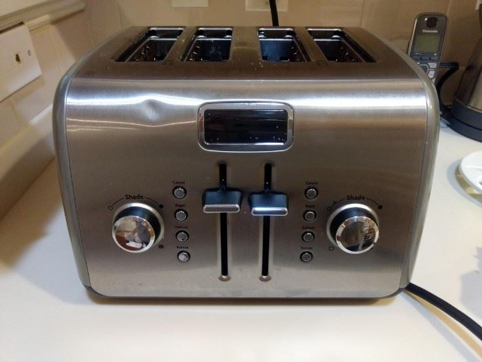 $30.00 Kitchen Aid Stainless Steel Toaster  KMT422CU1  