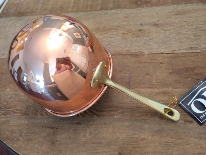$25.00. Brand New with tags. ODI 2qt. Solid copper beating bowl.