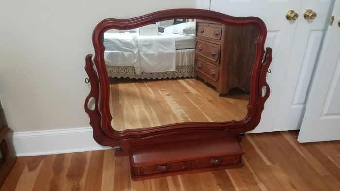 Mirror to Davis Cabinet Co dresser--this is all we have