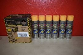 6 Cans RustOleum Inverted Striping Paint