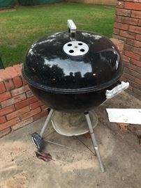 Weber charcoal grill 