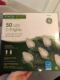 Tons of Christmas lights 