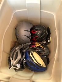 Bicycle helmets