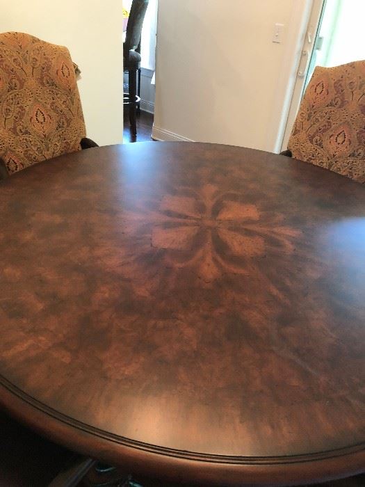 very large and heavy pedestal table