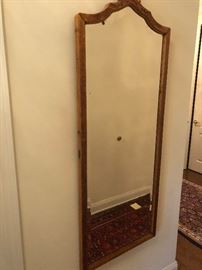 Aforesaid beveled old, but refinished, mirror - large and lovely
