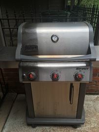 Weber grill -about 1 year old 