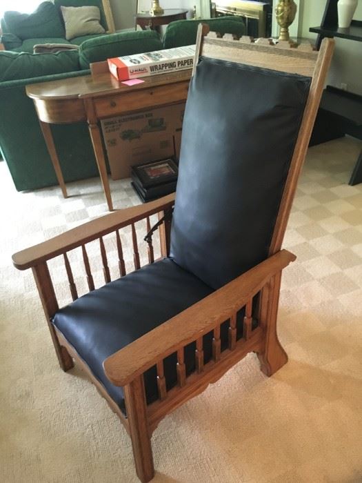 Very nice authentic Morris chair, recently restored