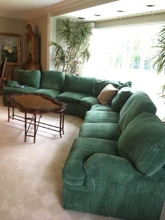 Large sectional from Century with down cushions