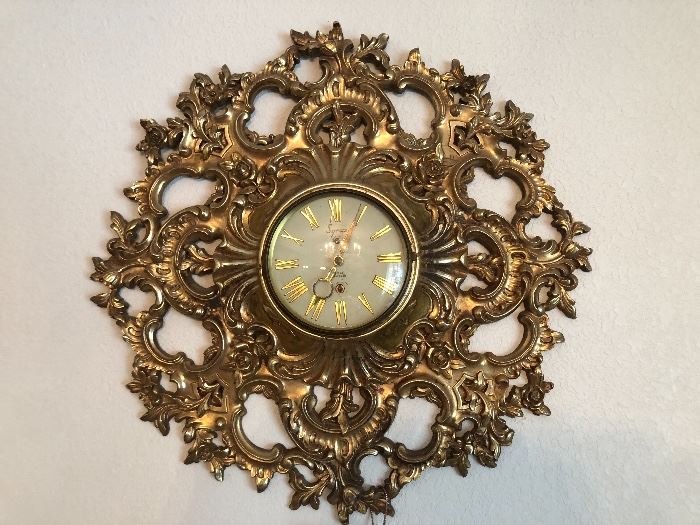 Vintage decorative wall clock