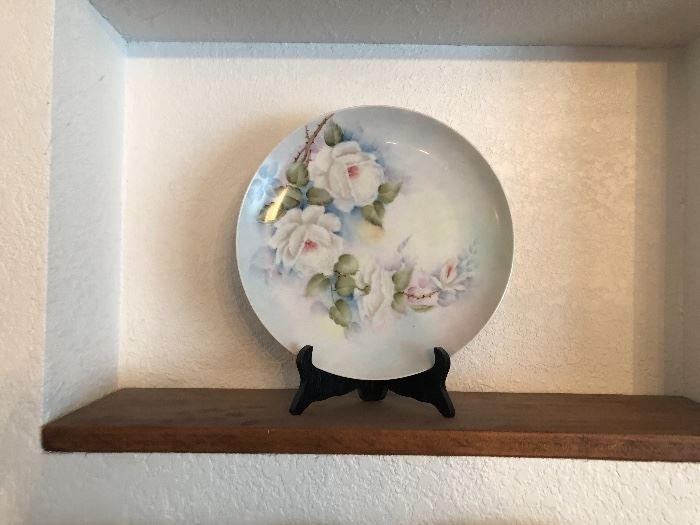 china painted plates
