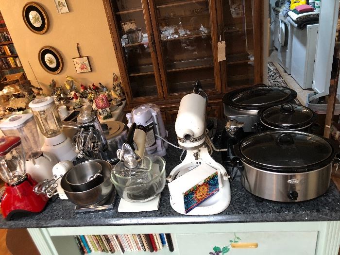 Sunbeam, KitchenAid mixers and cookware