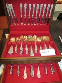 Ten sets flatware