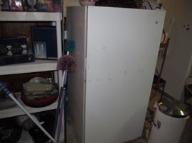 GE upright freezer